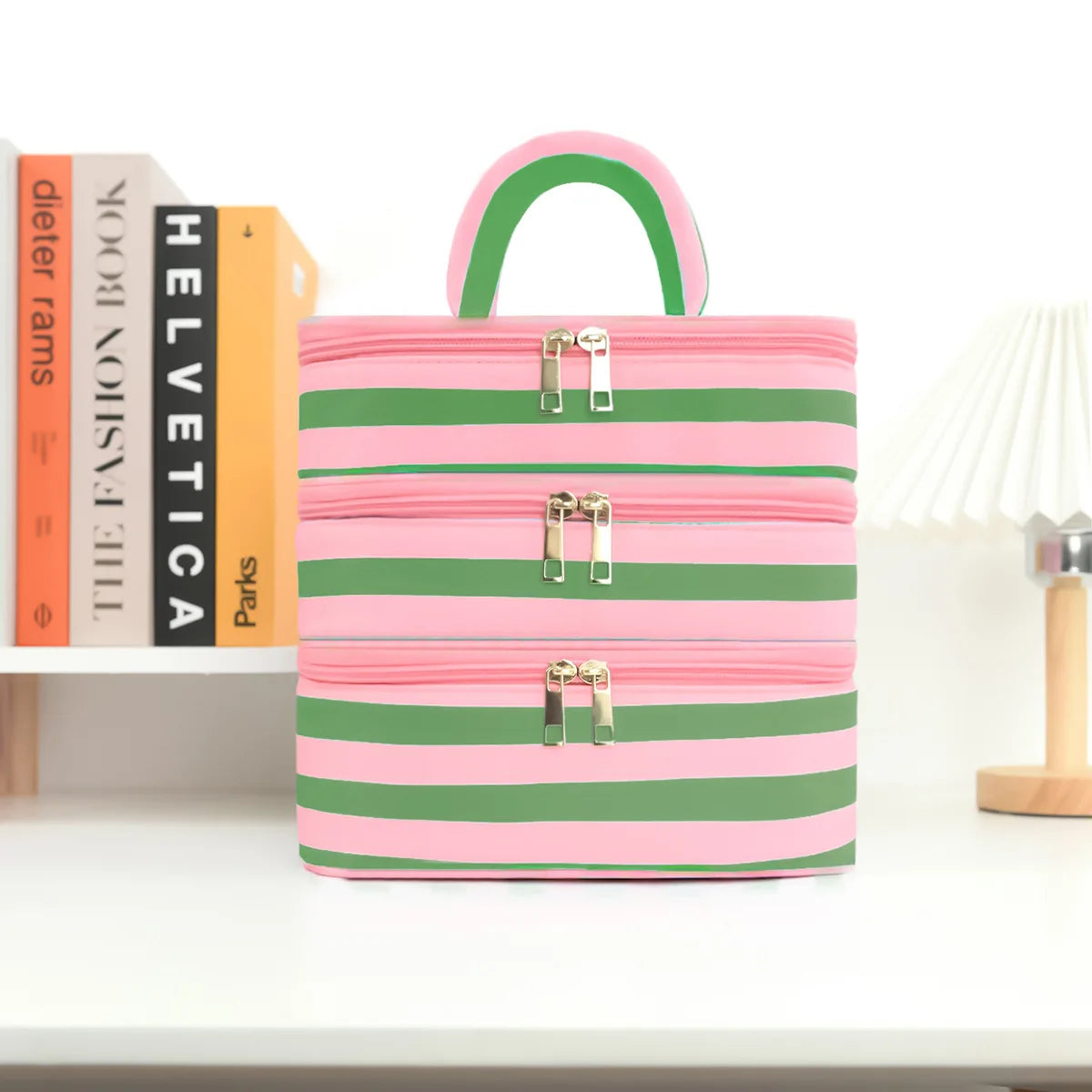 Portable 3 Layer Nail Polish Organizer BagTravel Essential Storage Women Use Professional Nail Tech Tools Case