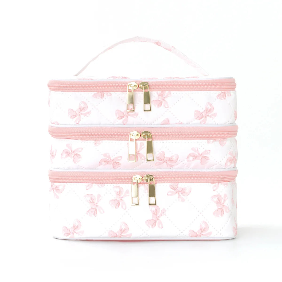 Portable 3 Layer Nail Polish Organizer BagTravel Essential Storage Women Use Professional Nail Tech Tools Case