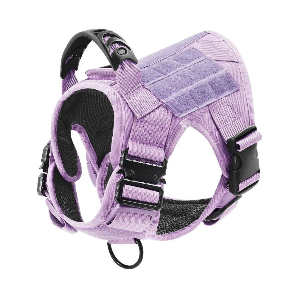 Large Dog Harness Training Pet Vest for French Bulldog German Shepherd Malinois Tactical Harnesses For Walking Dogs Accessories