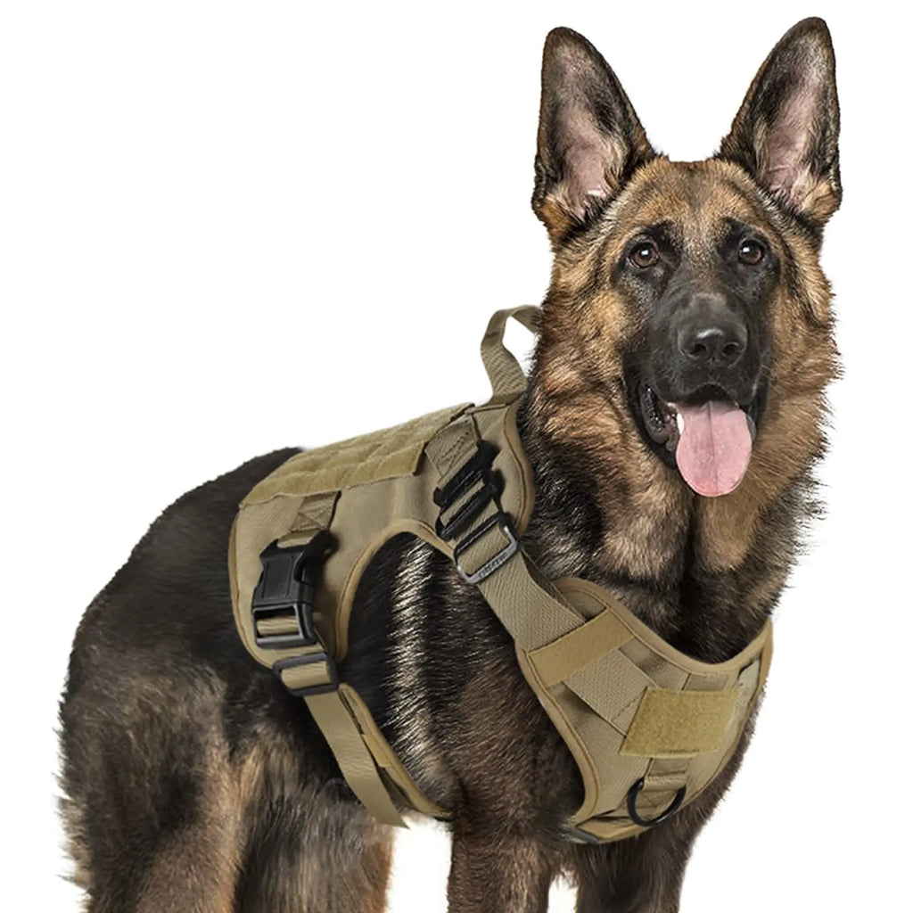 Large Dog Harness Training Pet Vest for French Bulldog German Shepherd Malinois Tactical Harnesses For Walking Dogs Accessories