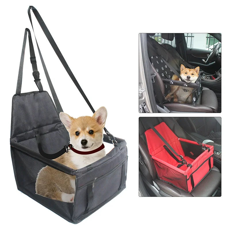 Foldable Car Dog Seat for Small Medium Dogs - Safe Comfortable Portable Pet Travel Booster Seat Easy to Store Pet Supplies