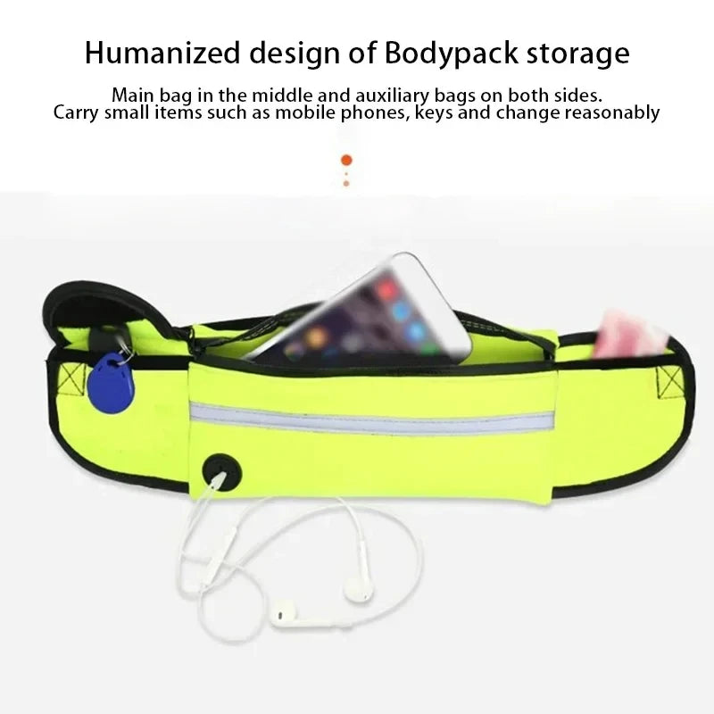 Hands Free Dog Leash Reflective Leash with Waist Bag Dog Traction Rope Retractable Elastic Belt for Running Walking Pet Product