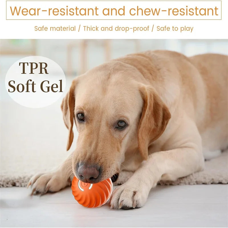 Smart Dog Toys Ball Electronic Interactive Pet Toy Moving Ball USB Automatic Moving Bouncing for your pet.