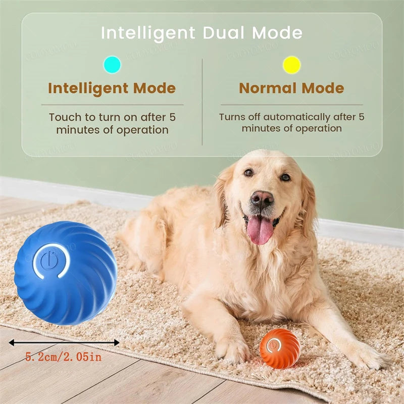Smart Dog Toys Ball Electronic Interactive Pet Toy Moving Ball USB Automatic Moving Bouncing for your pet.
