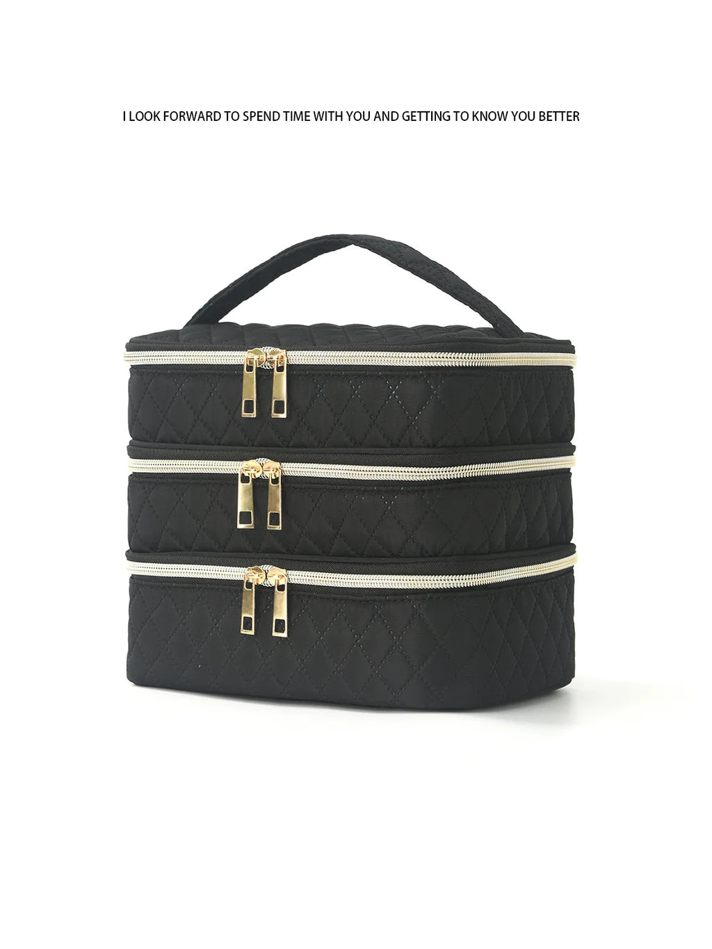 Portable 3 Layer Nail Polish Organizer BagTravel Essential Storage Women Use Professional Nail Tech Tools Case