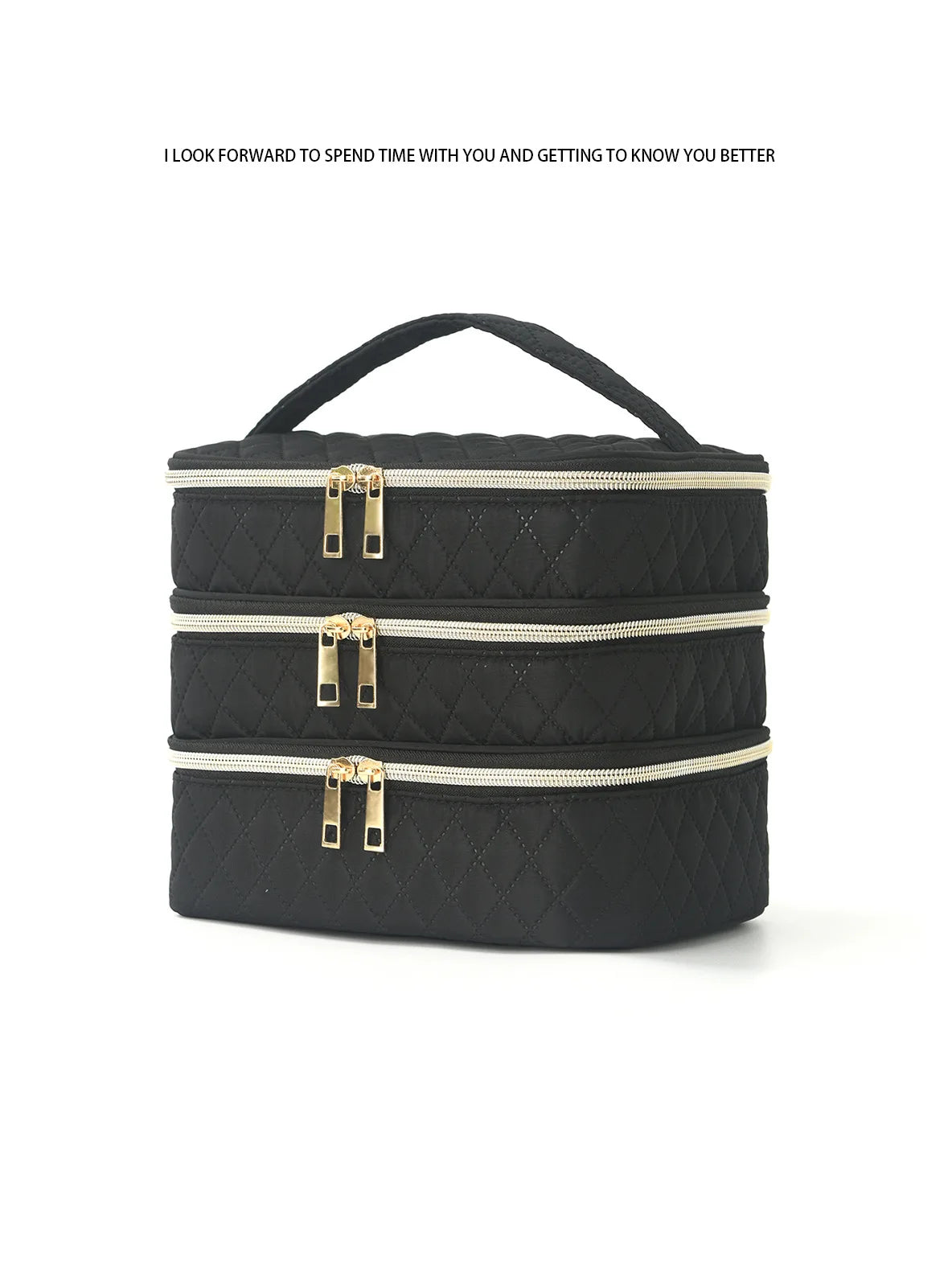 Portable 3 Layer Nail Polish Organizer BagTravel Essential Storage Women Use Professional Nail Tech Tools Case