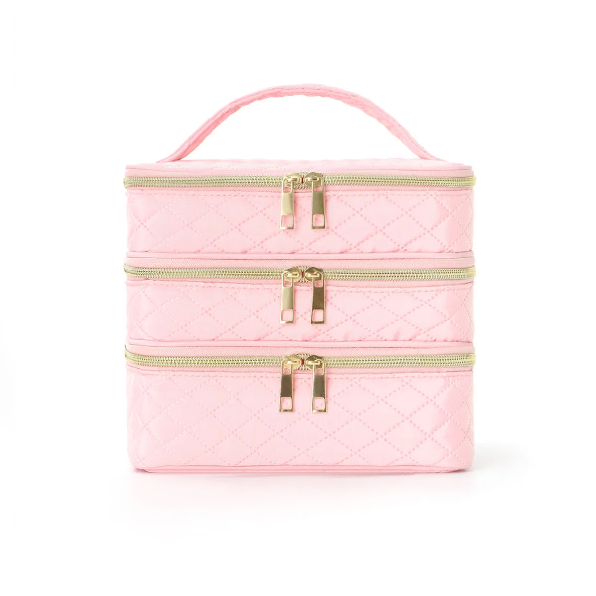 Portable 3 Layer Nail Polish Organizer BagTravel Essential Storage Women Use Professional Nail Tech Tools Case