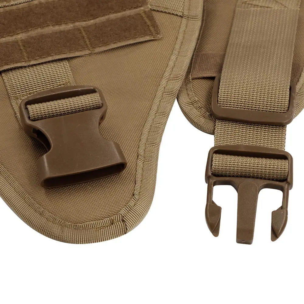 Large Dog Harness Training Pet Vest for French Bulldog German Shepherd Malinois Tactical Harnesses For Walking Dogs Accessories