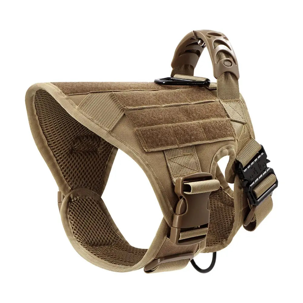 Large Dog Harness Training Pet Vest for French Bulldog German Shepherd Malinois Tactical Harnesses For Walking Dogs Accessories