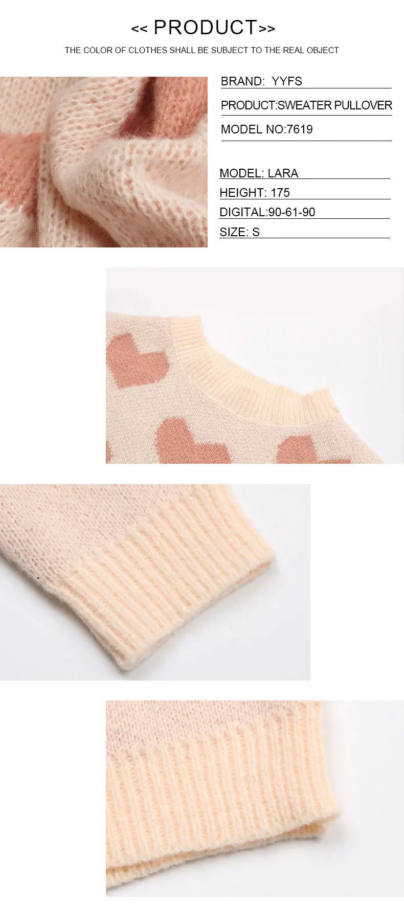 TEMUCross-Border New Products2026Autumn European and American casual top, Valentine's Day round-neck long-sleeve heart-patterned