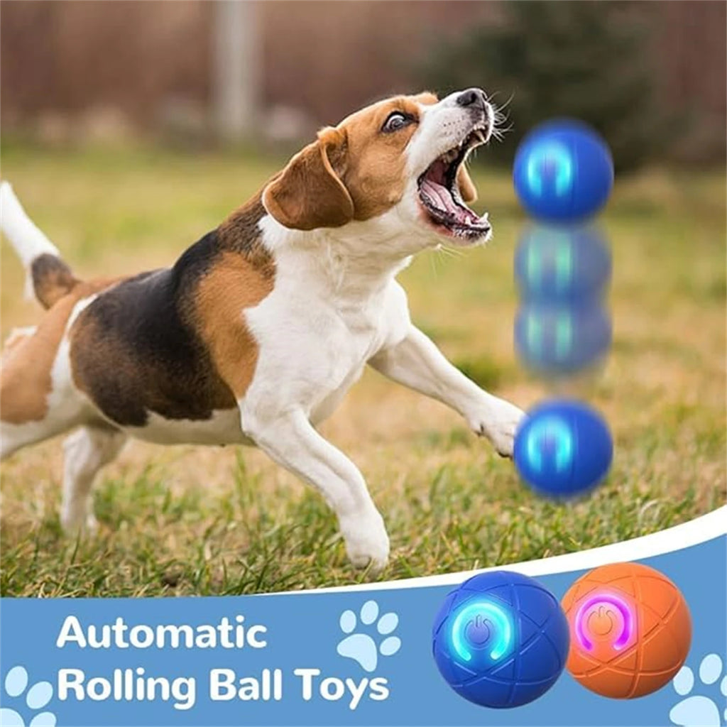 Smart Dog Toys Ball Electronic Interactive Pet Toy Moving Ball USB Automatic Moving Bouncing for your pet.