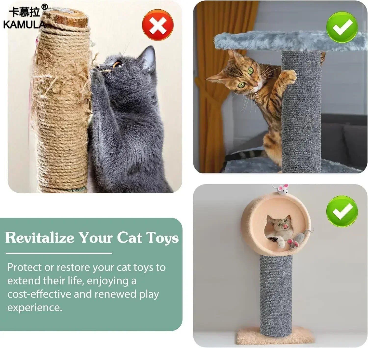 Trimmable Self Adhesive Cat Scratch Carpet Mat Anti Scratch Wall Scratcher Furniture Protector Cat Claw Grinding Pad 7 Colors