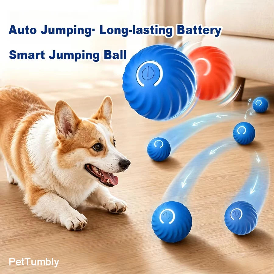 Smart Dog Toys Ball Electronic Interactive Pet Toy Moving Ball USB Automatic Moving Bouncing for your pet.